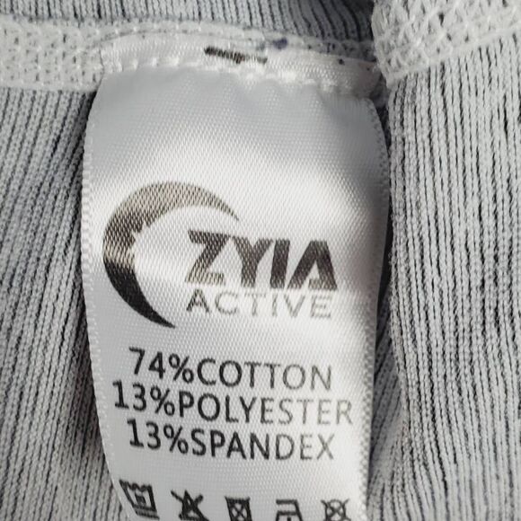 Zyia Active Gray Quarter Zip Pullover Large - Picture 9 of 10